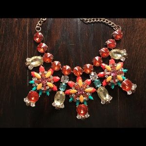 Multicolor starburst necklace